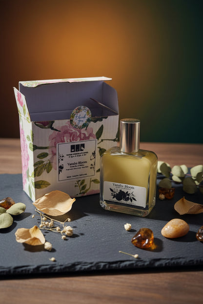 Vanaha Bloom — Unisex Eau de Parfum(earthy + premium)