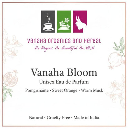 Vanaha Bloom — Unisex Eau de Parfum(earthy + premium)