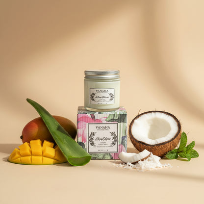 AloeGlow Aloe Vera Cream | Face & Body Lotion