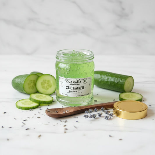 Cucumber Dew Face Gel with Lavender Essential Oil