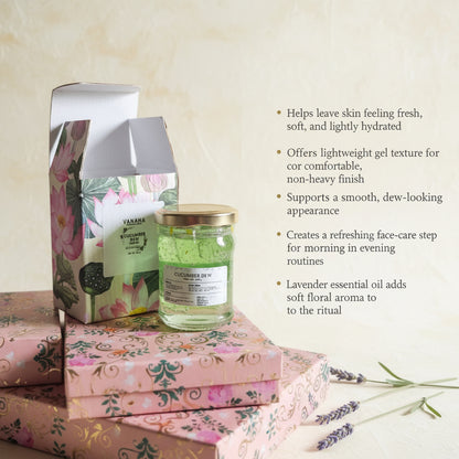 Cucumber Dew Face Gel with Lavender Essential Oil