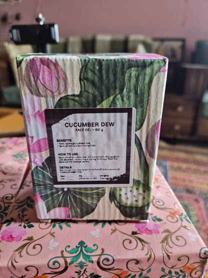 Cucumber Dew Face Gel with Lavender Essential Oil