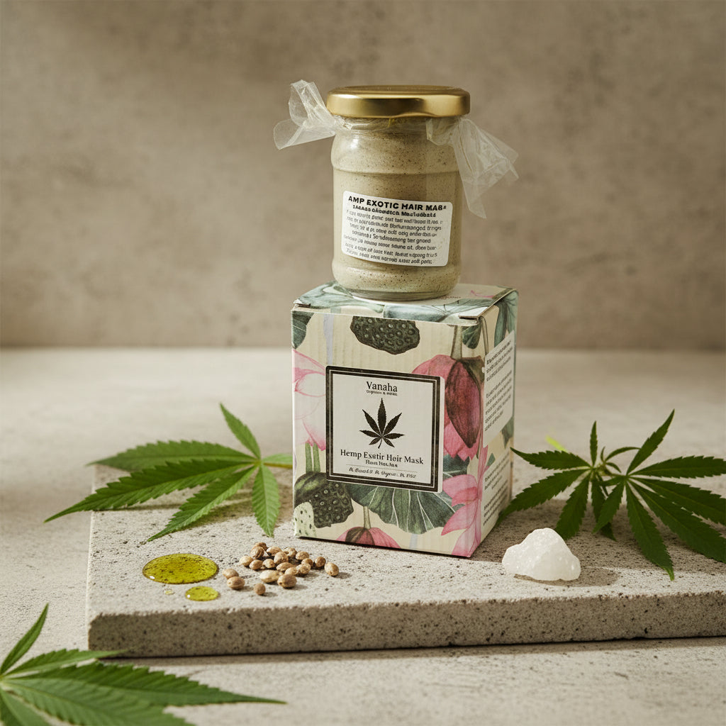 Hemp Exotic Hair Mask | Hemp & Camphor Care