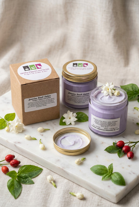 Jasmine Basil Lotion | Hand & Body Moisturiser