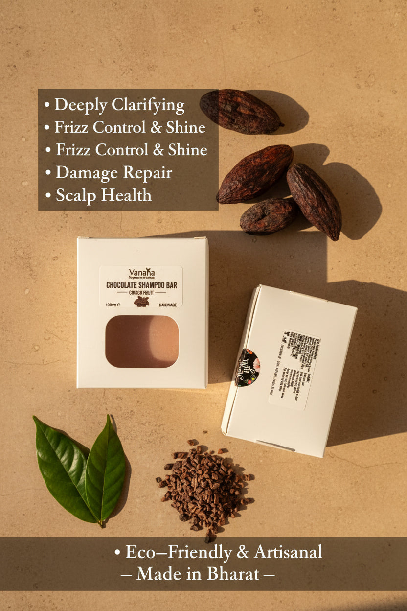 Luxury Chocolate Vanilla Clarifying Shampoo Bar