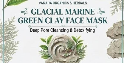 Glacial Marine Green Clay Face mask