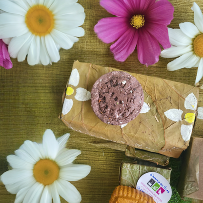Lotus Purple Clay shampoo bar
