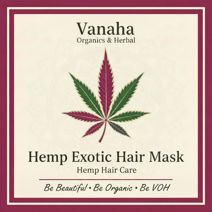 Hemp Exotic Hair Mask | Hemp & Camphor Care