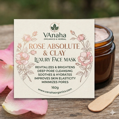 Rose Absolute & Clay Luxury Face Mask