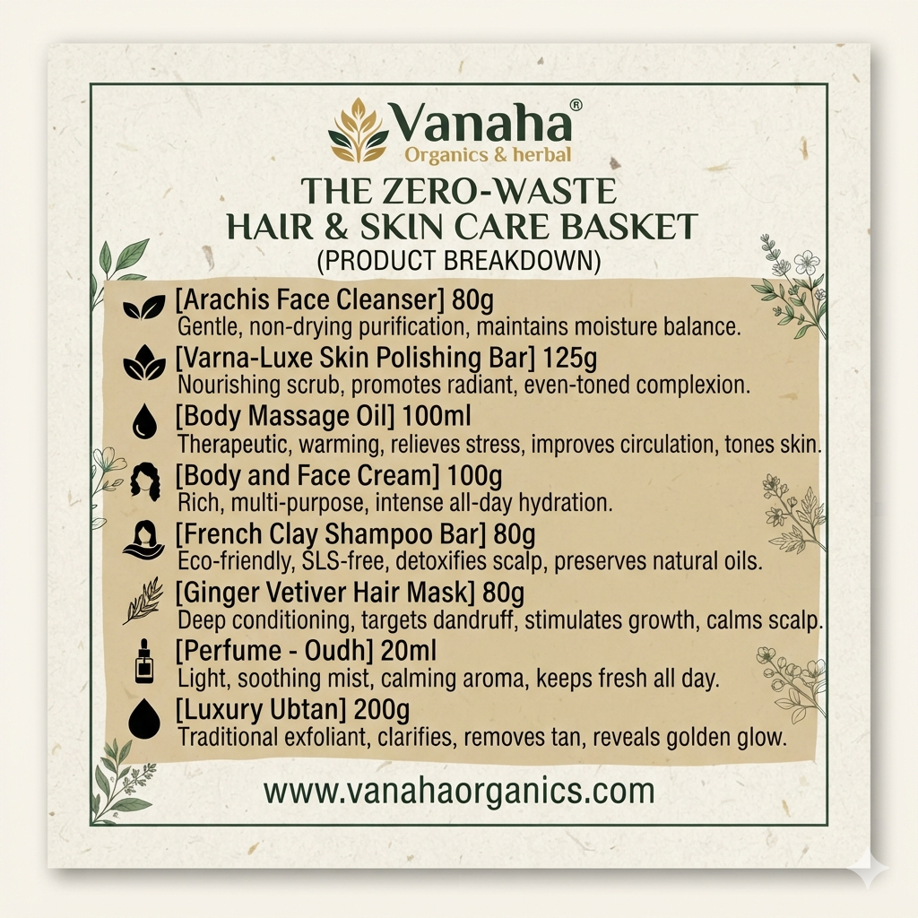 "The Zero-Waste Hair & Skin Care" Basket