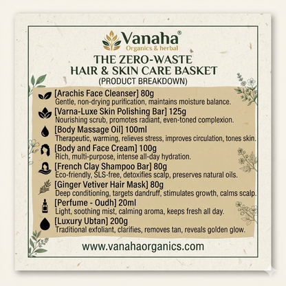 "The Zero-Waste Hair & Skin Care" Basket