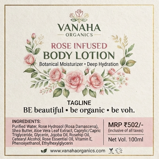 Rose Infused Body Lotion