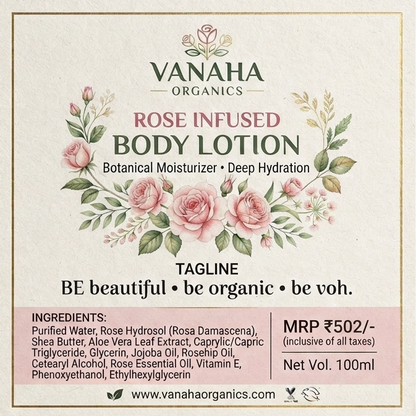 Rose Infused Body Lotion