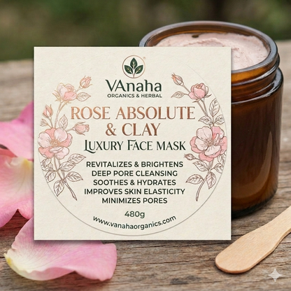 Rose Absolute & Clay Luxury Face Mask