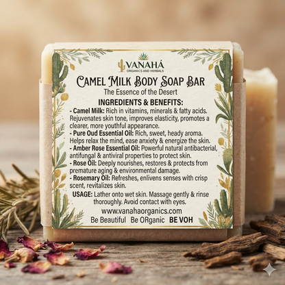 Camel Milk Body Soap Bar – The Essence of the Desert