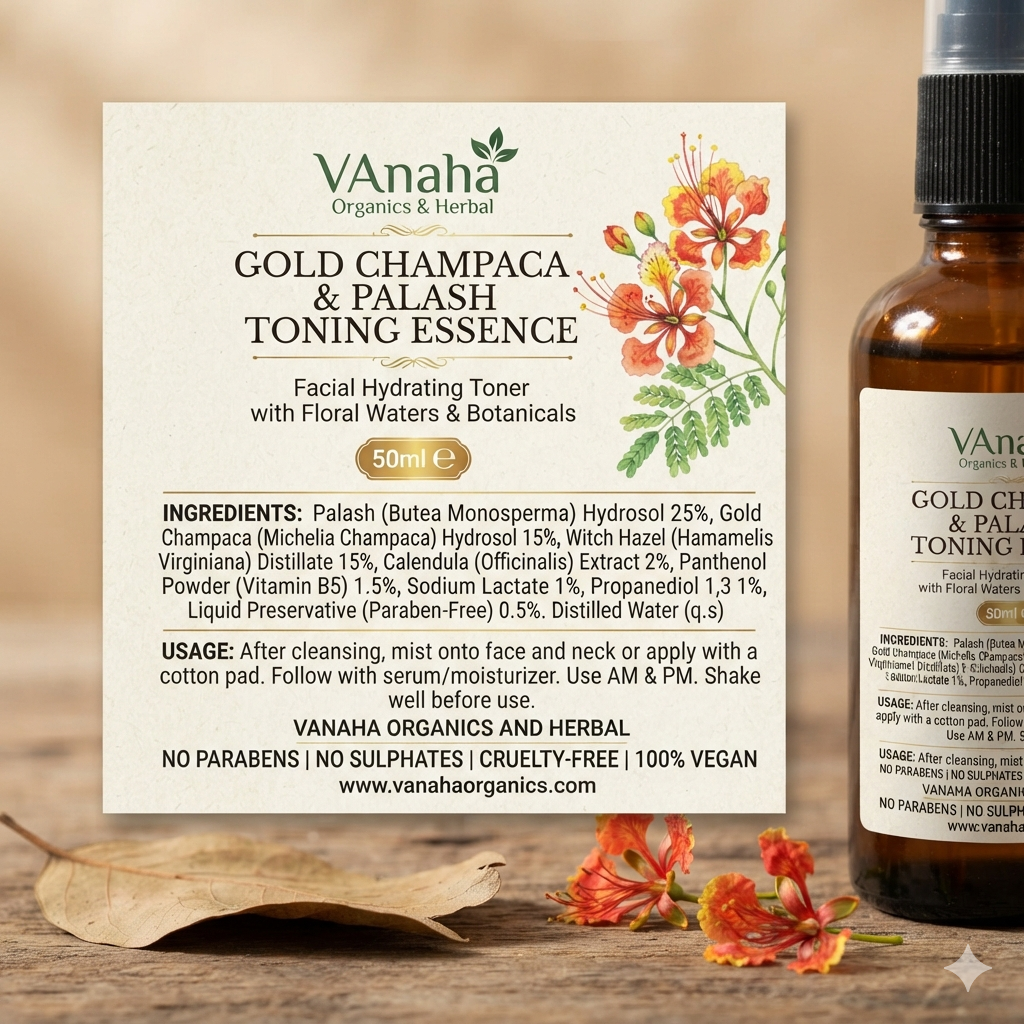Gold Champaca & Palash Toning Essence