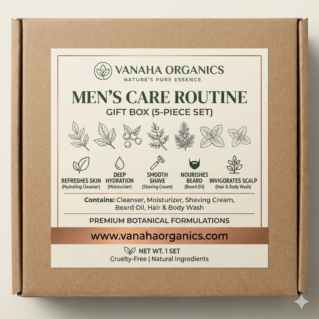Men’s Care Routine Gift Box (5-Piece Set)