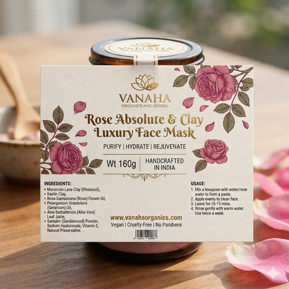 Rose Absolute & Clay Luxury Face Mask