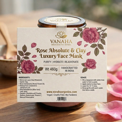 Rose Absolute & Clay Luxury Face Mask