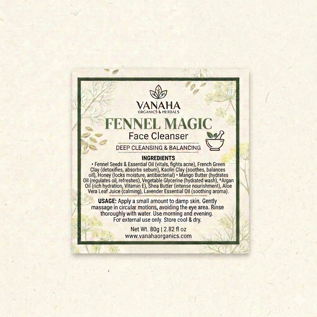 Fennel Magic face cleanser