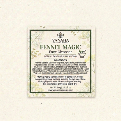 Fennel Magic face cleanser