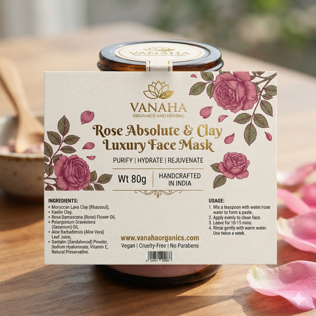 Rose Absolute & Clay Luxury Face Mask