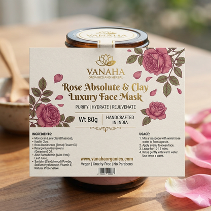 Rose Absolute & Clay Luxury Face Mask