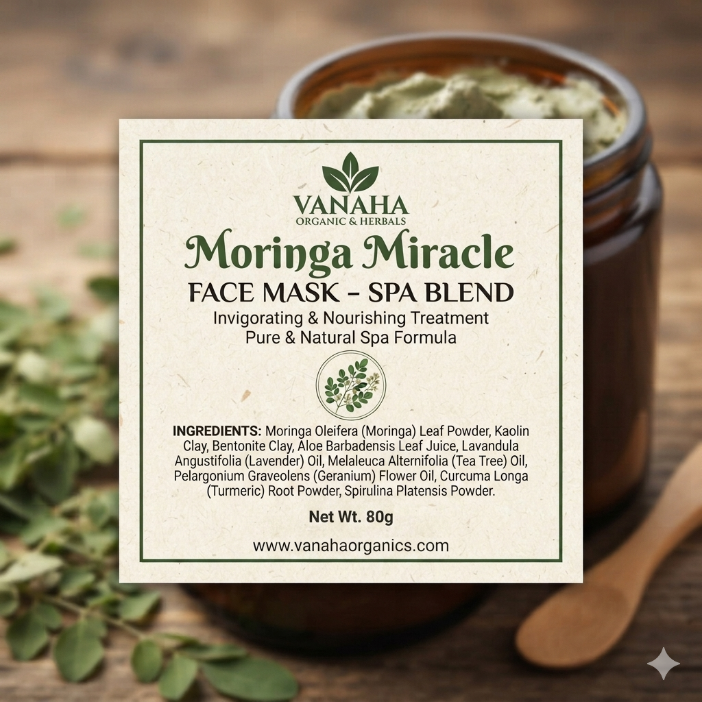 Moringa Miracle Face Mask – Spa Blend