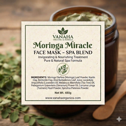 Moringa Miracle Face Mask – Spa Blend