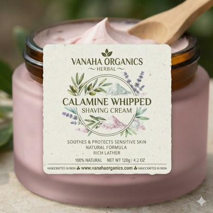 Calamine Whipped Shaving Cream