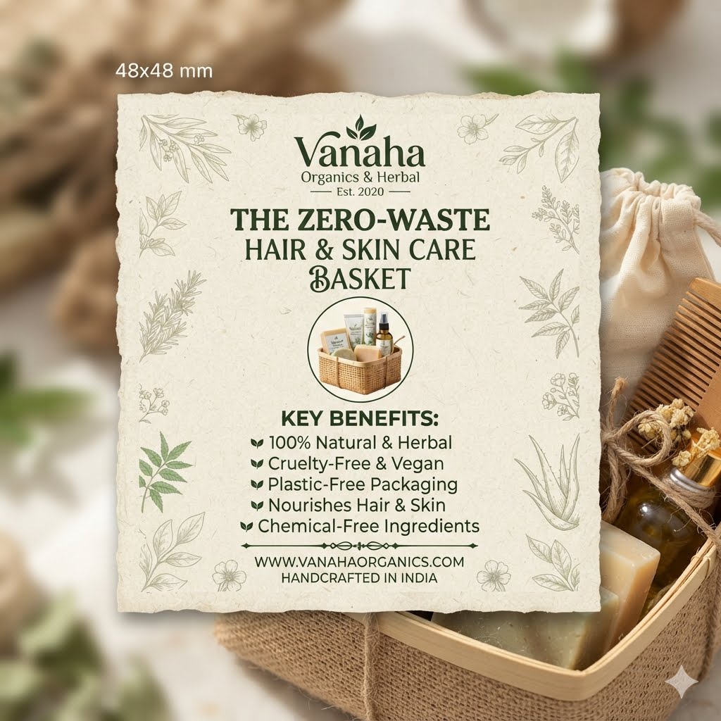 "The Zero-Waste Hair & Skin Care" Basket