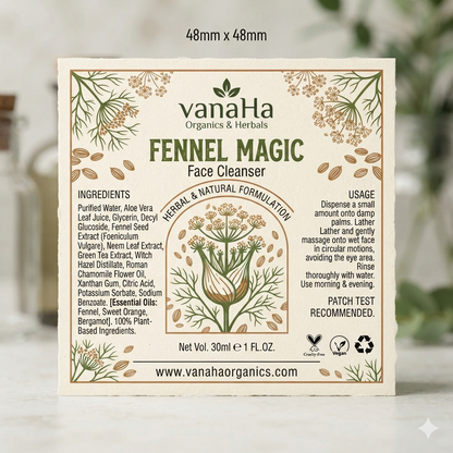 Fennel Magic face cleanser