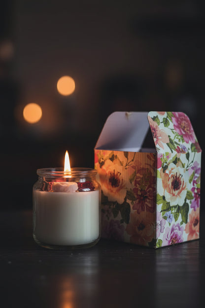 Wood Wick Luxury Jar Candle | Cannaga Essential Oil | Aromatherapy Home Fragrance
