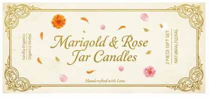 Marigold Spice Jar Candle | 450g Double Wick
