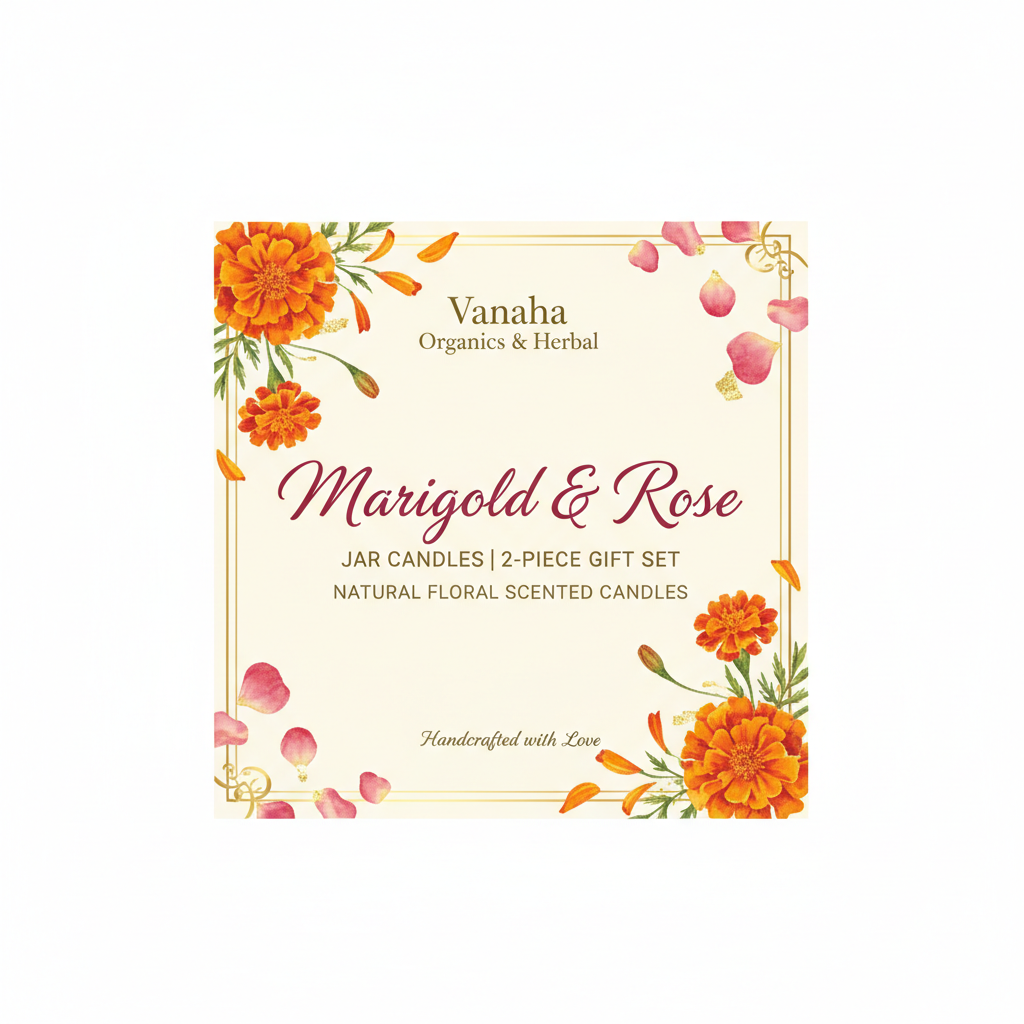 Marigold Spice Jar Candle | 450g Double Wick