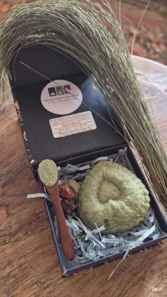 French Green Clay Shampoo Bar- Sulphate-Free