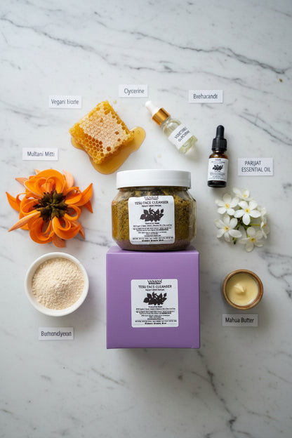 Tesu (Palash) Flower Face Cleanser