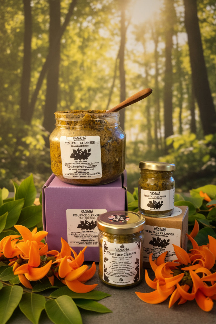 Tesu (Palash) Flower Face Cleanser