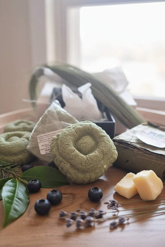 Glacial Marine Green Clay shampoo bar
