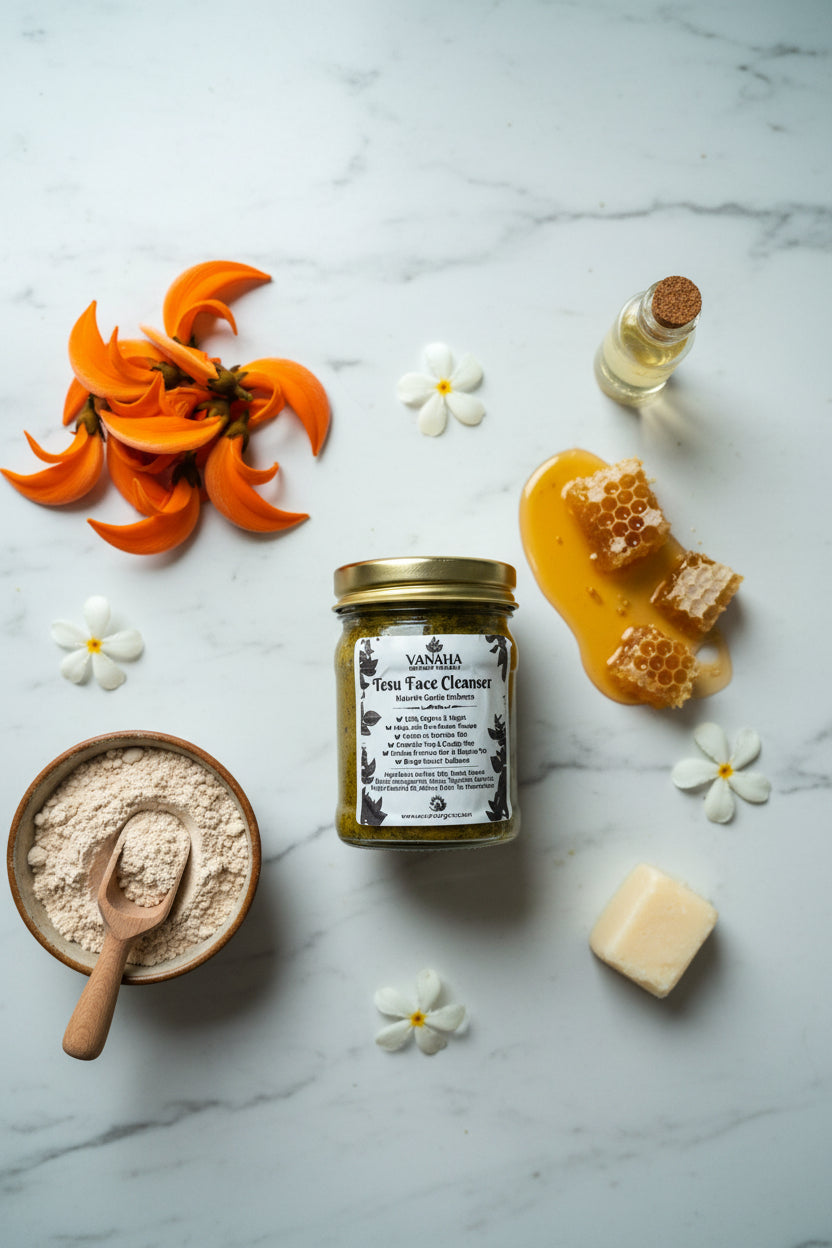 Tesu (Palash) Flower Face Cleanser