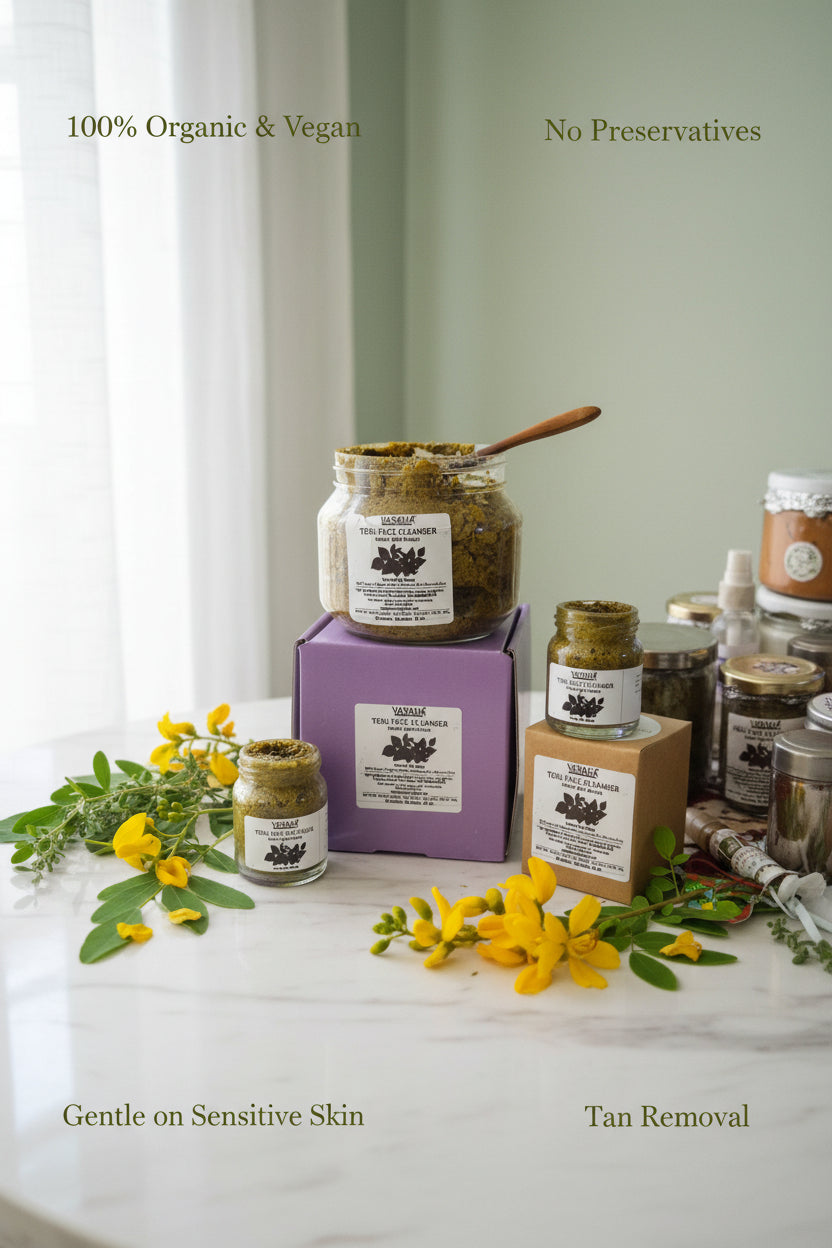 Tesu (Palash) Flower Face Cleanser