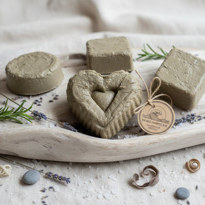 Sea mud clay shampoo bar