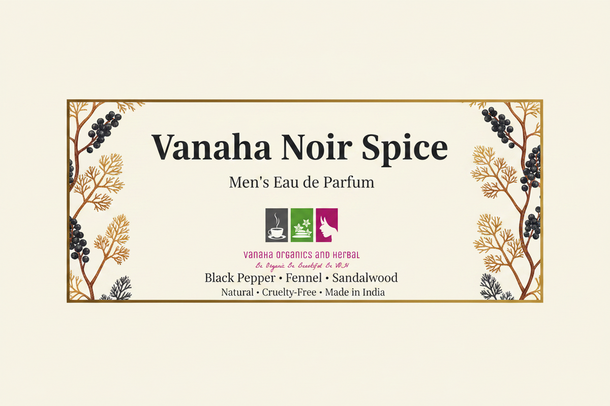 Vanaha Noir Spice — Men's Eau de Parfum (bold, premium, masculine)