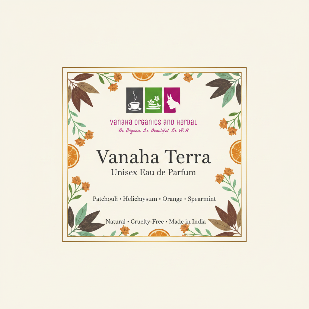Vanaha Terra — Unisex Eau de Parfum (earthy, grounded, premium)