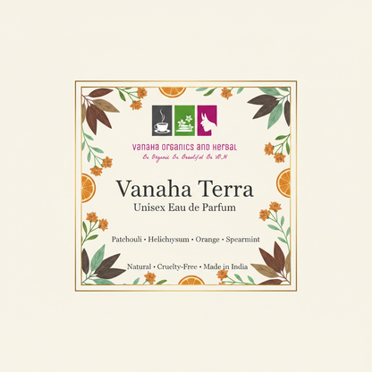 Vanaha Terra — Unisex Eau de Parfum (earthy, grounded, premium)
