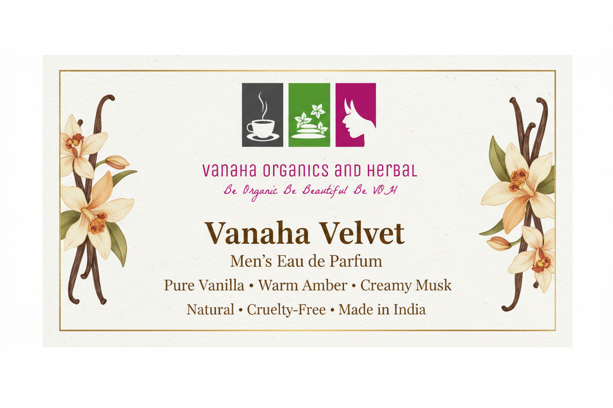 Vanaha Velvet — Men's Eau de Parfum (smooth, luxurious, masculine)