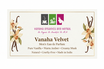 Vanaha Velvet — Men's Eau de Parfum (smooth, luxurious, masculine)