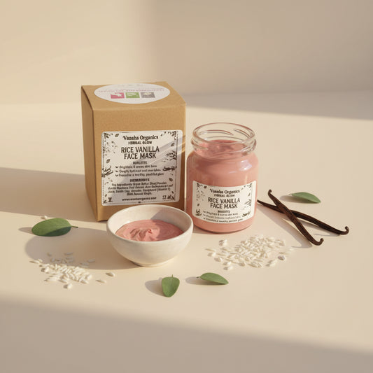 Glow Rice Vanilla face mask