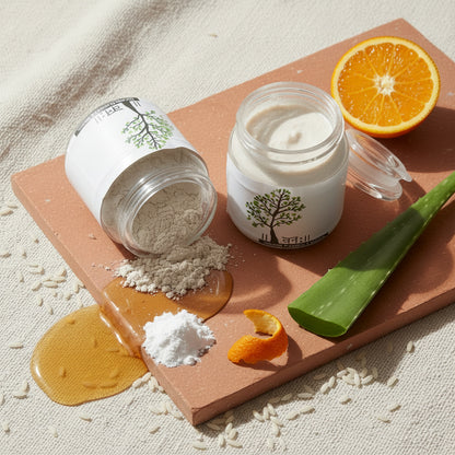 Rice Face Cleanser | Fermented Rice, Honey & Aloe Vera