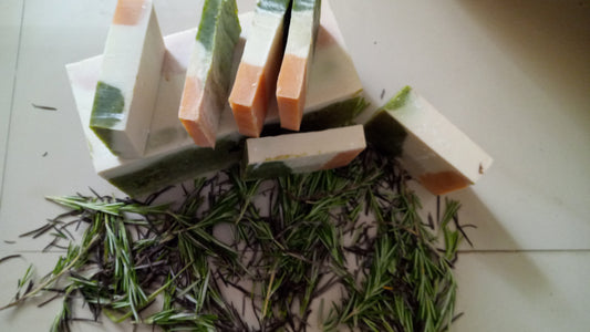 Tri color soap